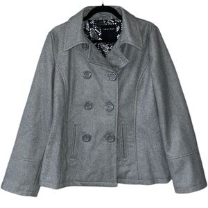 Therapy By Lane Crawford Double Breasted Wool Peacoat
